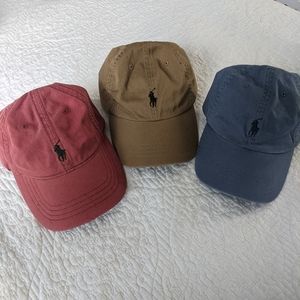 RL Polo Hat - LOT OF 3